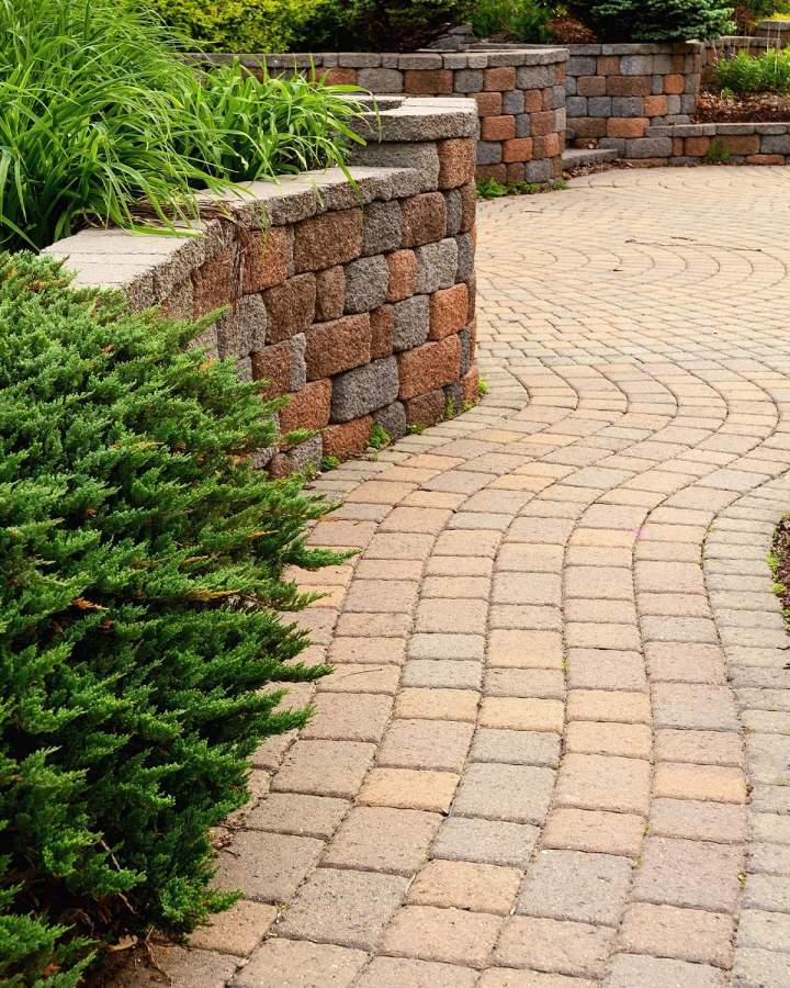 Pavage et création murets, Sarreguemines